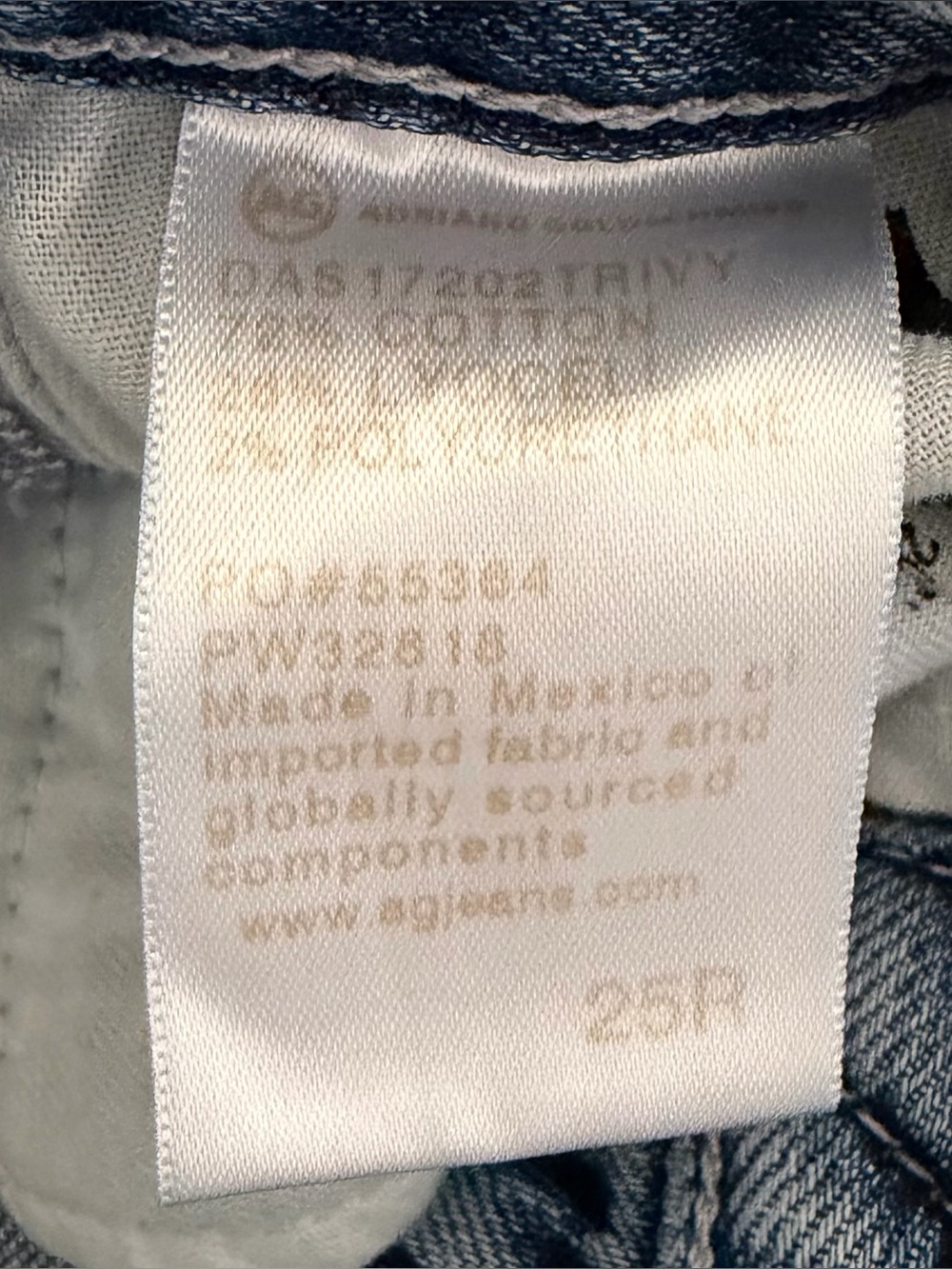 Anthropologie AG Nolan Jeans Great Stretch Comfort 25 R - Picture 5 of 10